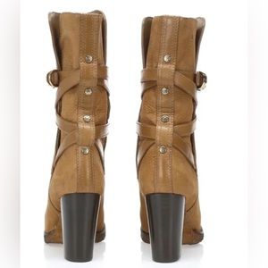 Tory Burch ankle boots. 6 M camel color